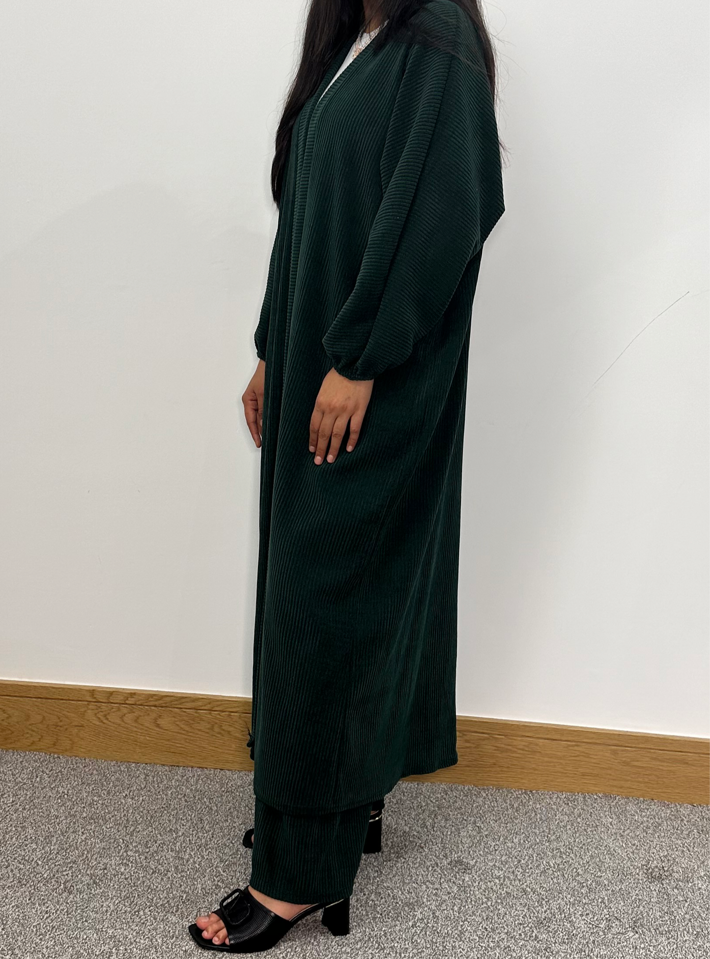 Yesmine co ord set in bottles green