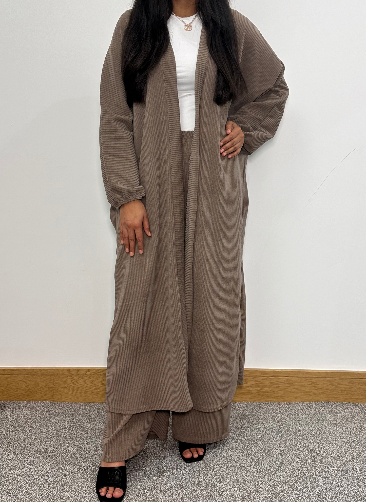 Yesmine co ord set in mocha
