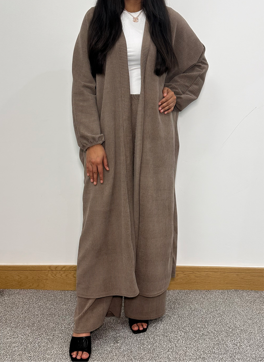 Yesmine co ord set in mocha