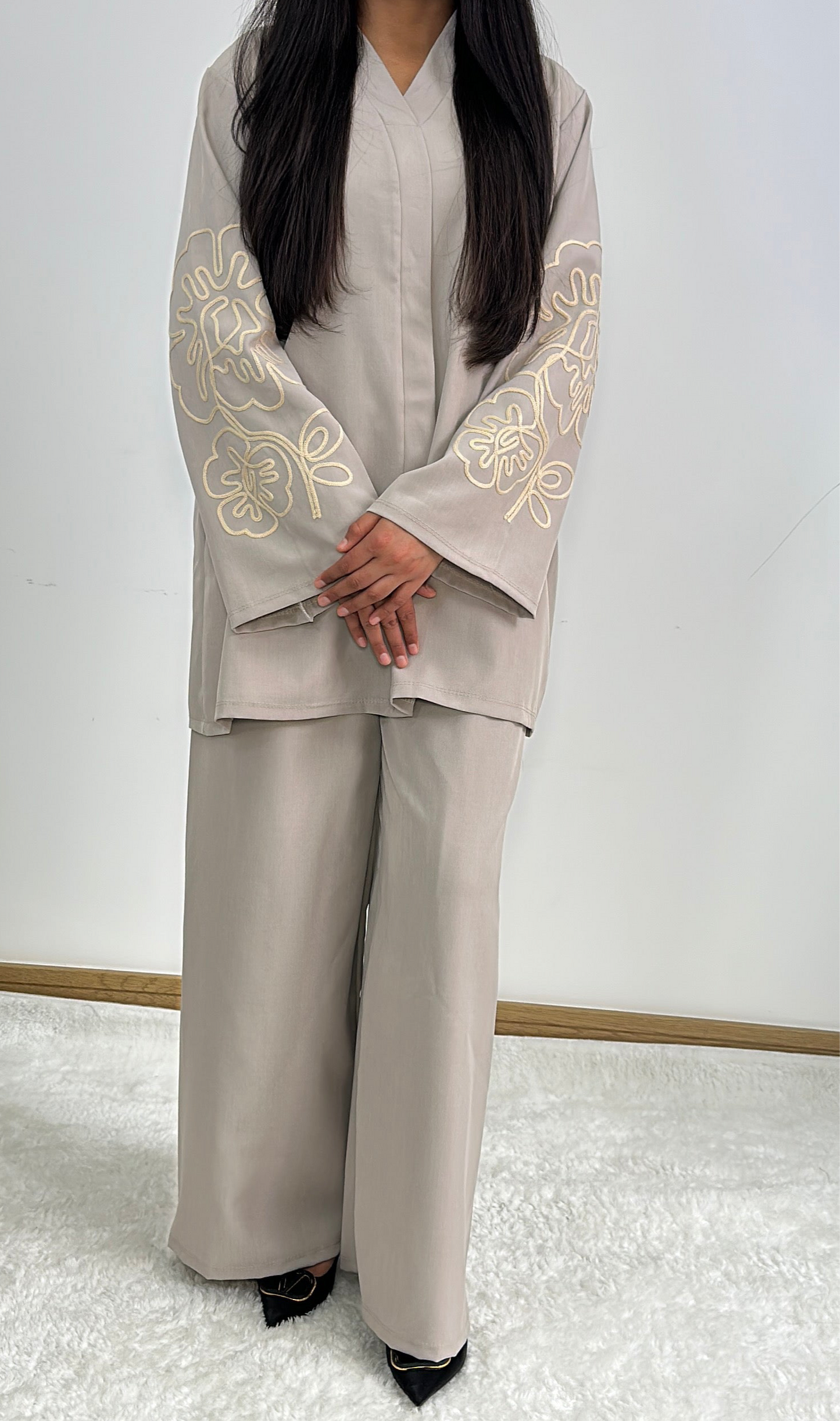 Alya co ord set in latte