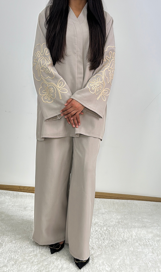 Alya co ord set in latte