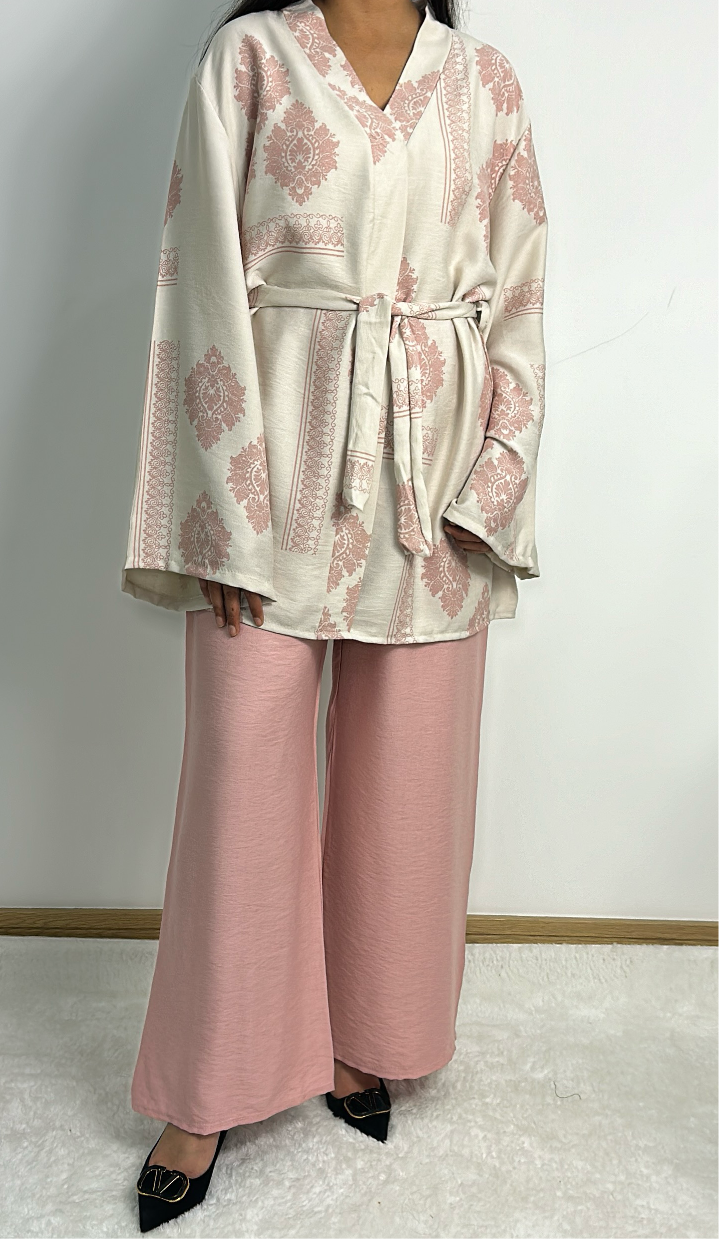 Maira co ord in pink