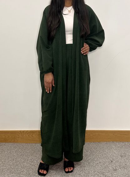 Yesmine co ord set in green