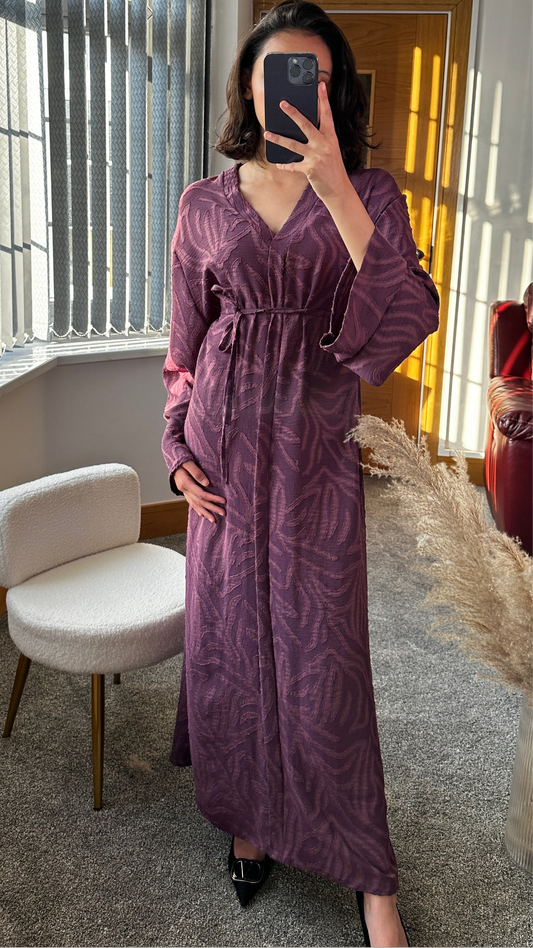Ruby dress in purple