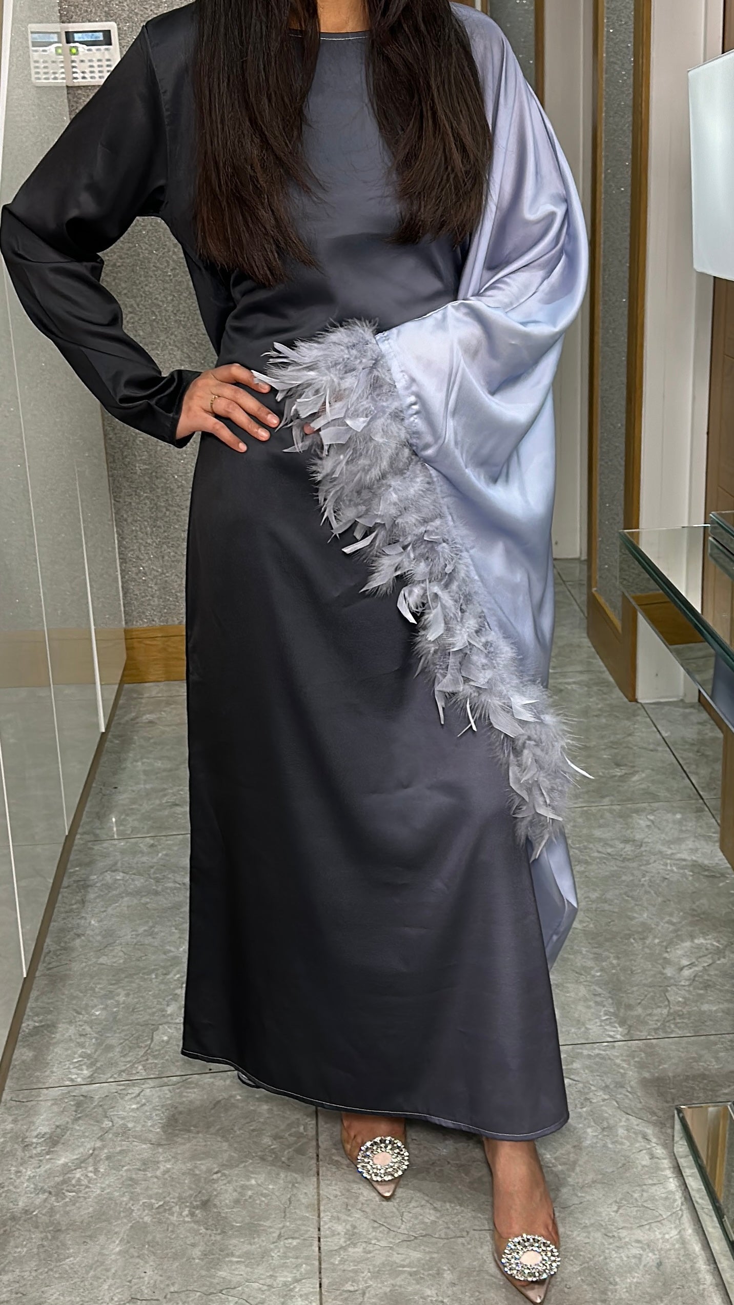 Aleena In Black & Lilac