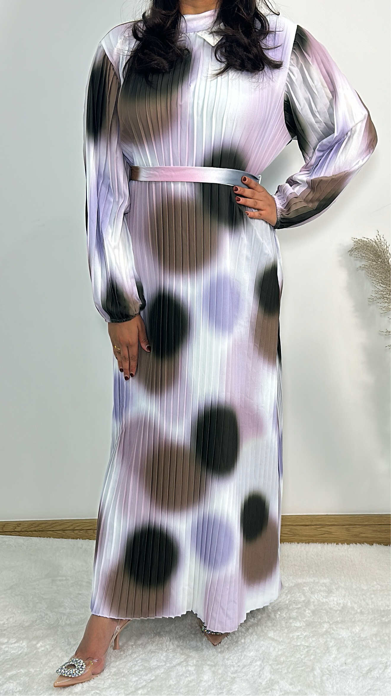 Adarah dress in brown