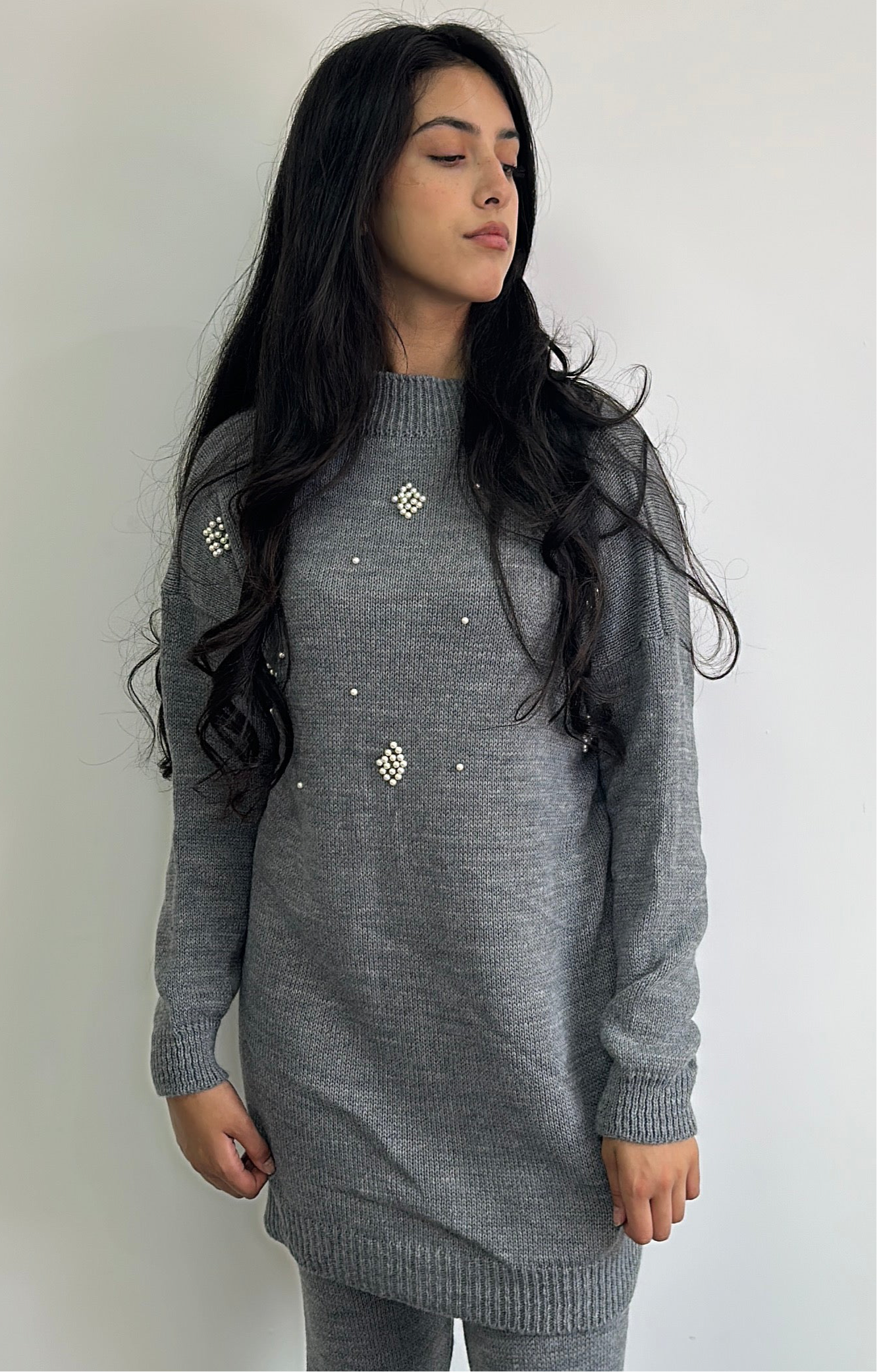 Emina co ord in grey