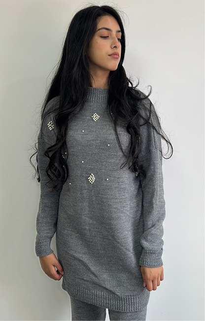 Emina co ord in grey