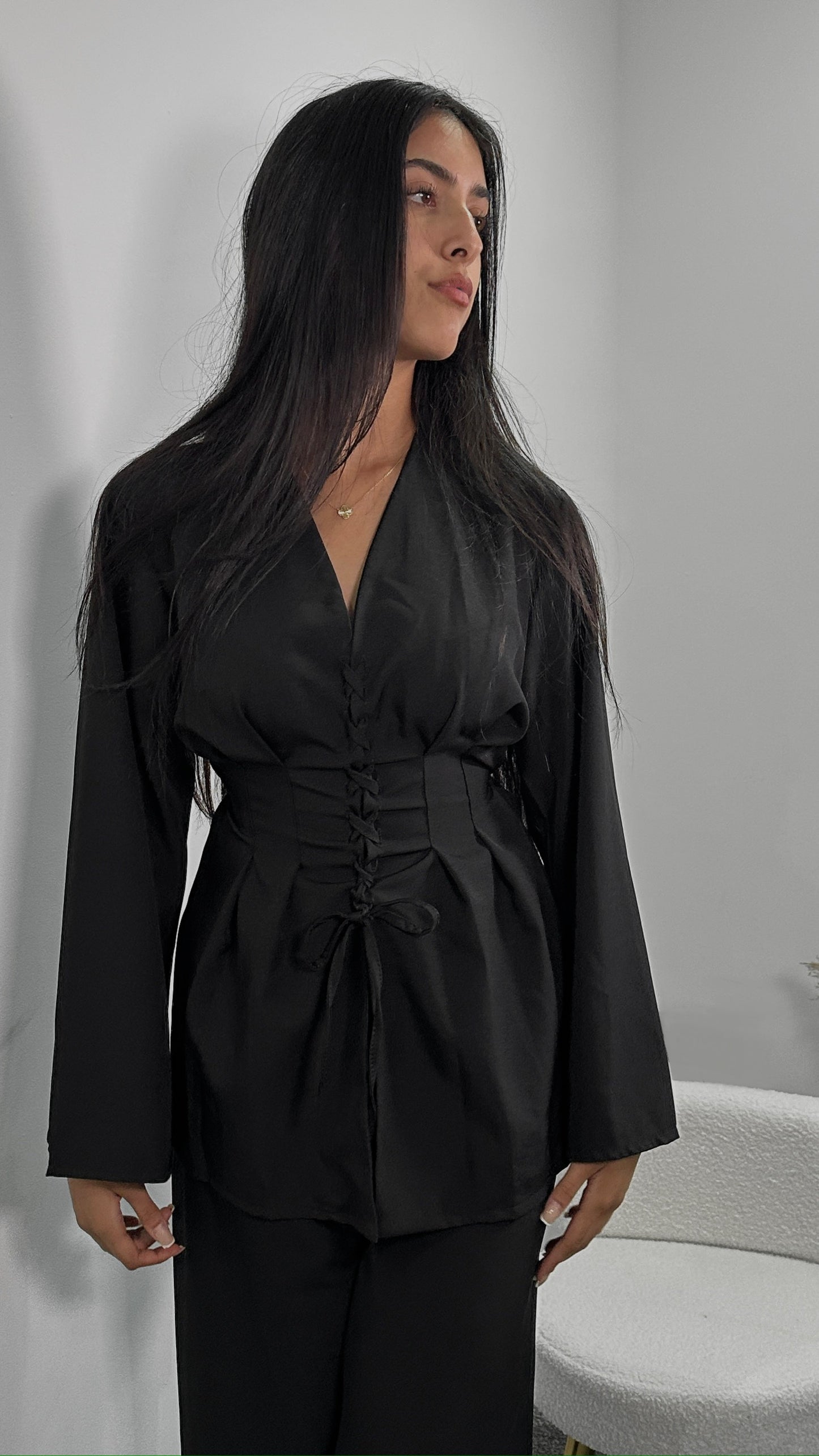 Elira Co ord set in black