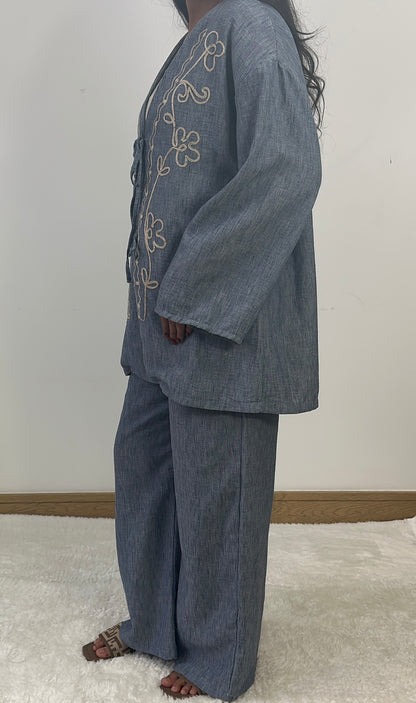 Lilian summer co ord in denim