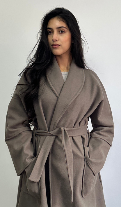 Hana coat in grey