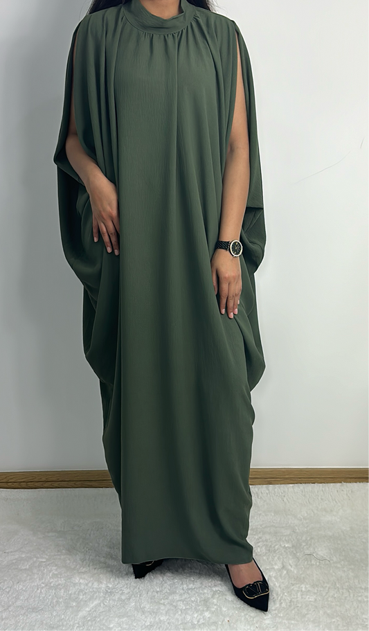 Anabia dress in khaki