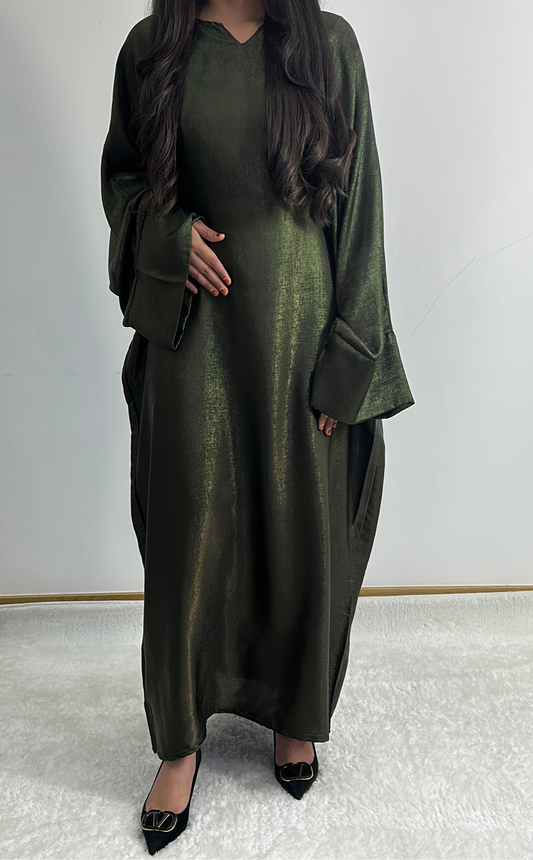 Nora dress in green