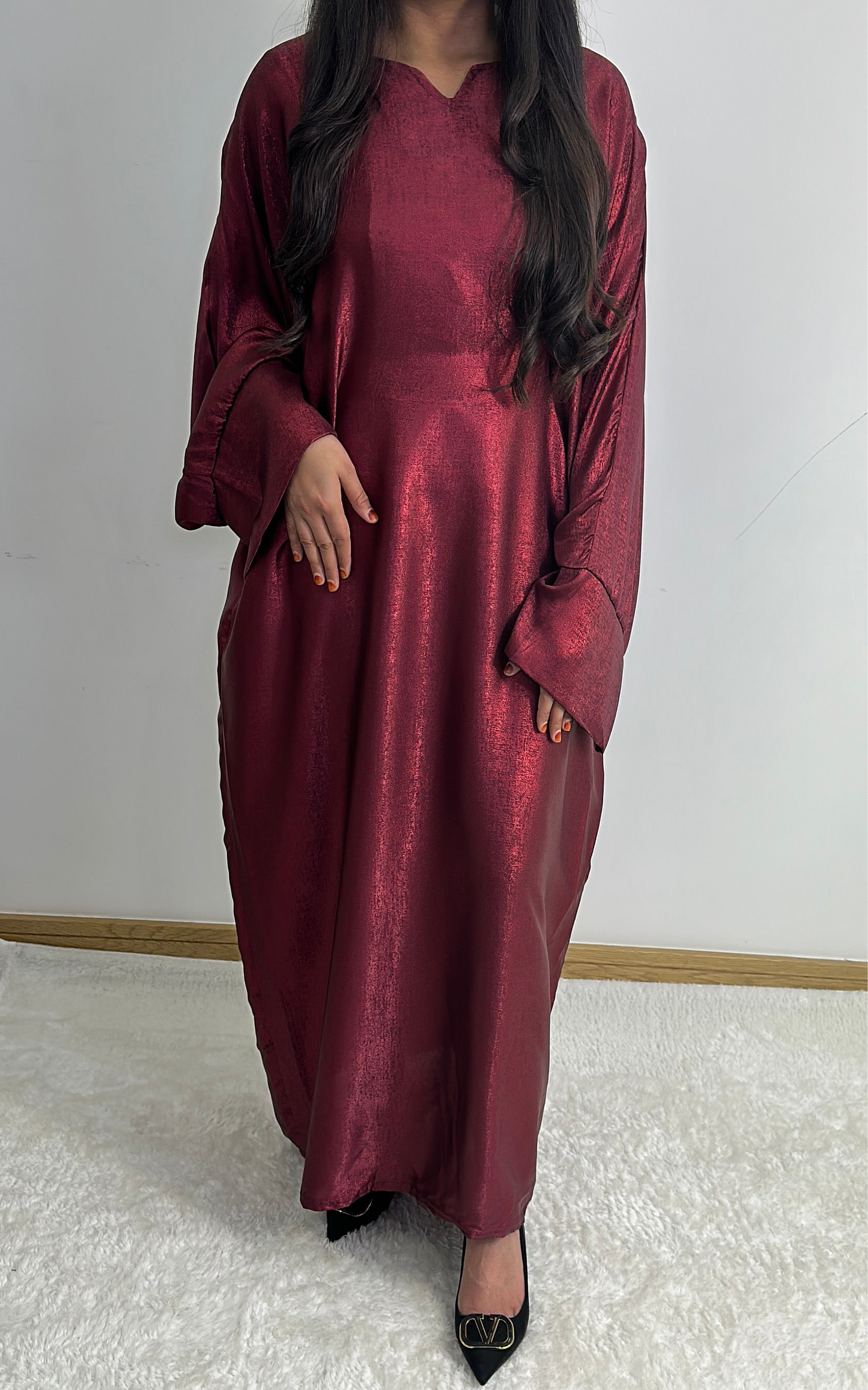Nora dress in red