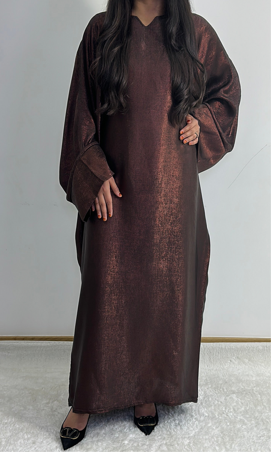 Nora dress in brown