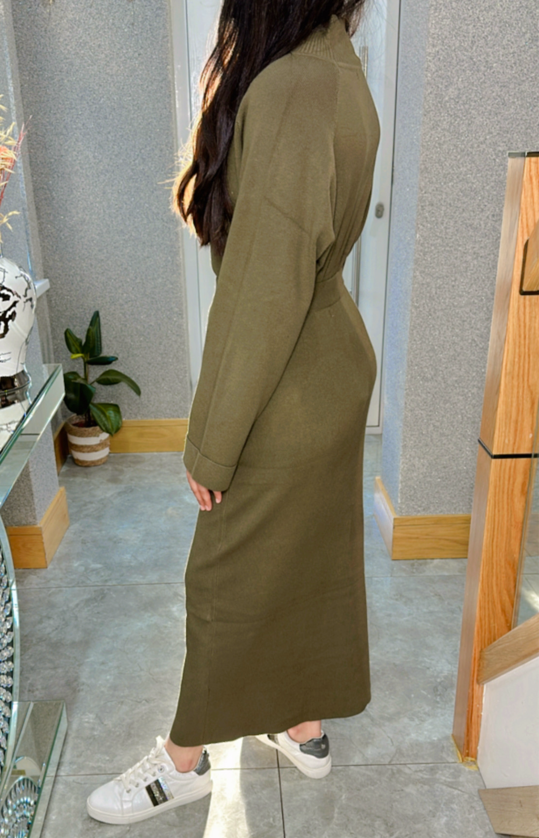 Abila co ord in army green