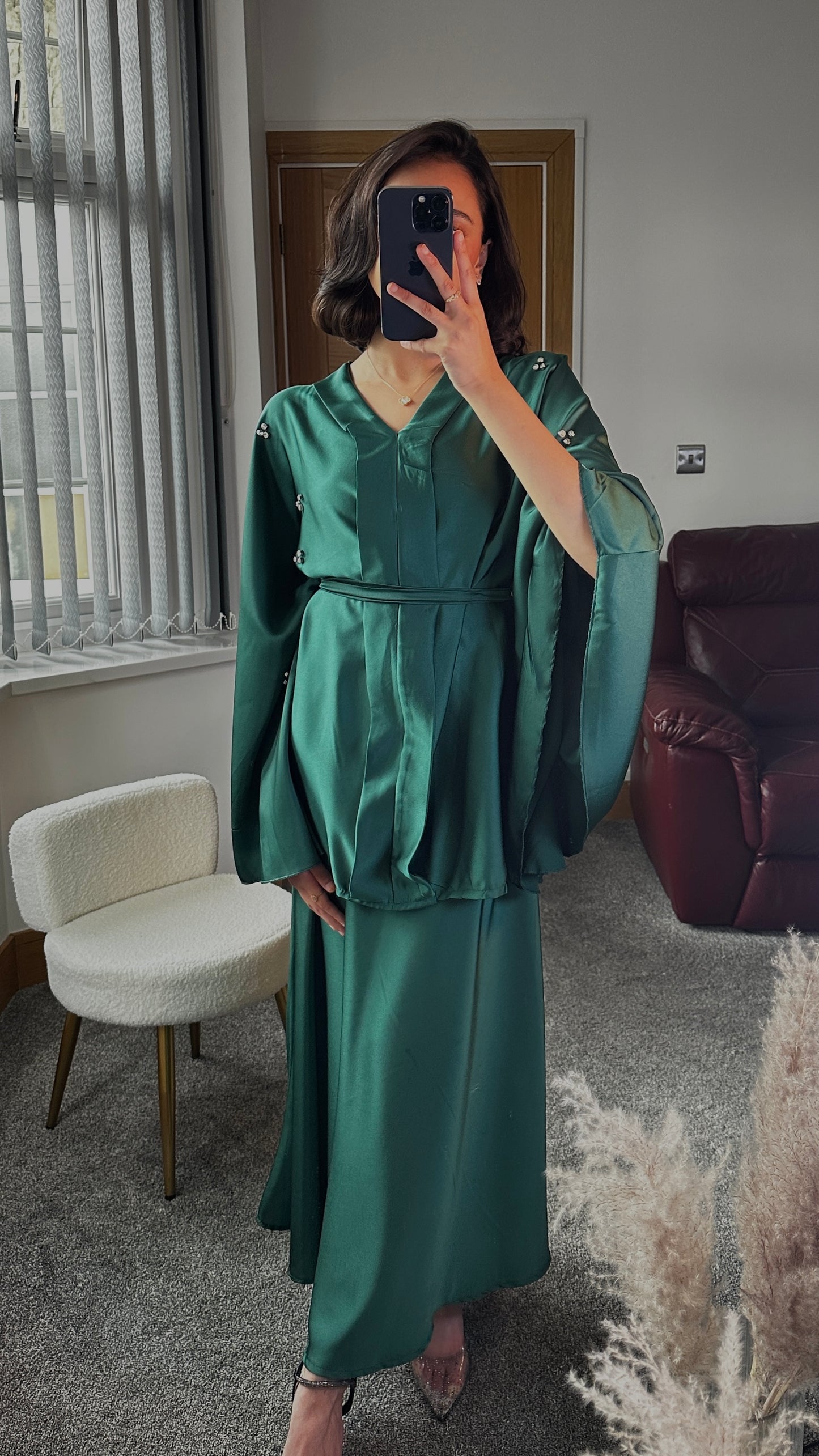 Amaryllis Co ord set Turquoise