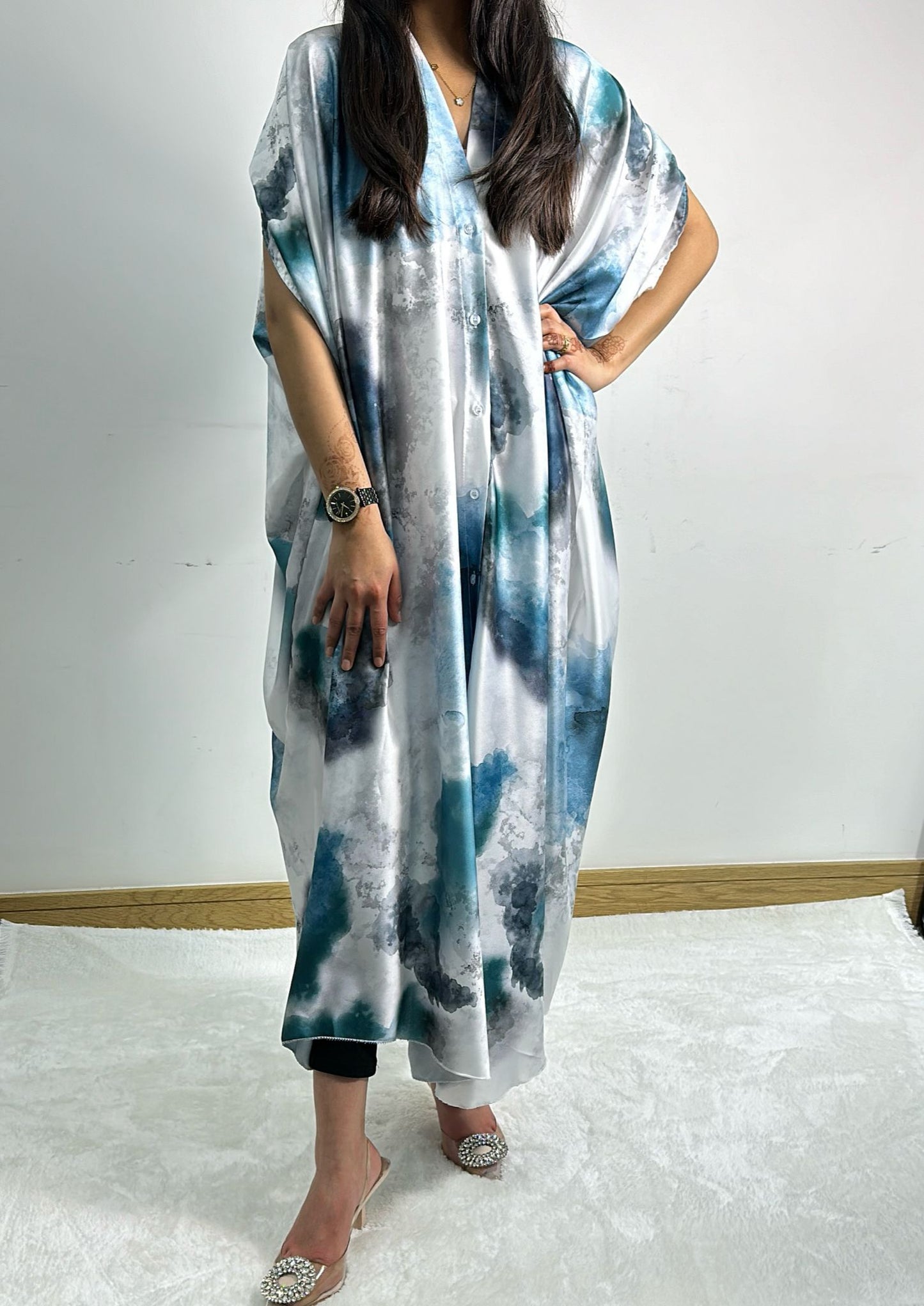 Zarin In Turquoise Blue
