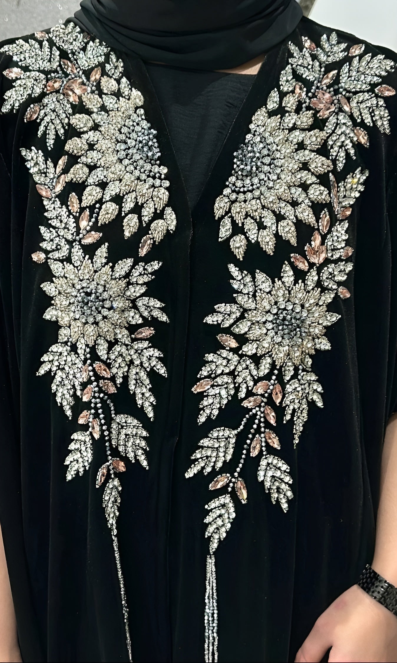 Eshma In Black Abaya