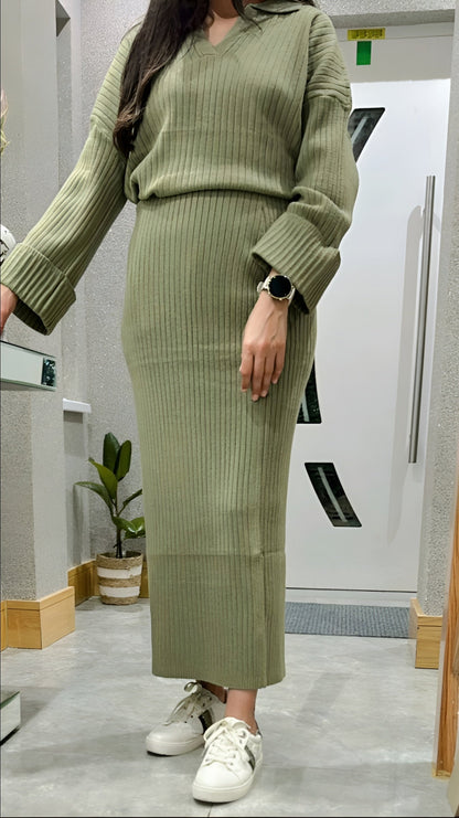 Huda In Green