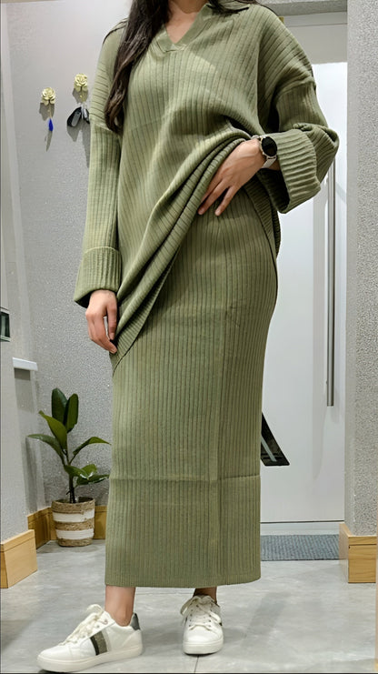 Huda In Green