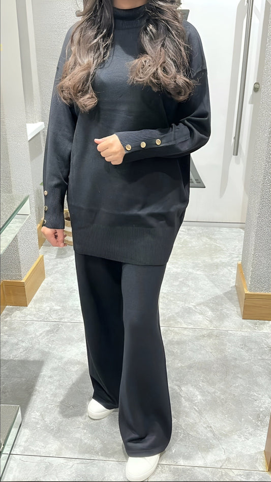 Faiza In Black