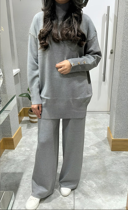 Faiza In Grey