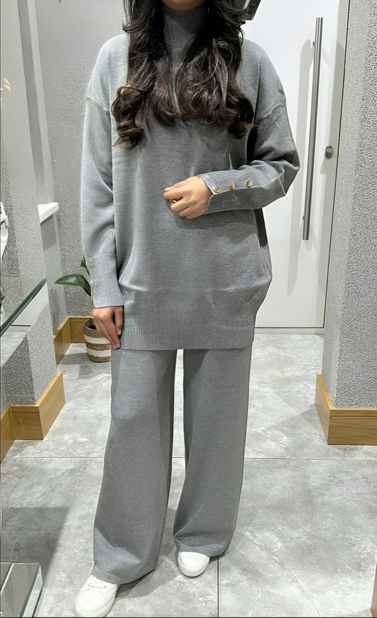 Faiza In Grey