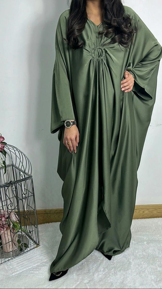 Faariha In Olive Green